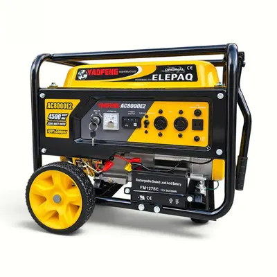 Elepaq AC8000E2 4.3kVA Petrol Generator (Key Start)