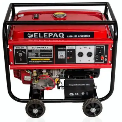 Elepaq EC18000CXS 7.5kVA Petrol Generator (Key Start)