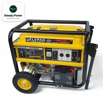 Elepaq SV22000E2 12kVA Petrol Generator (Remote Start)