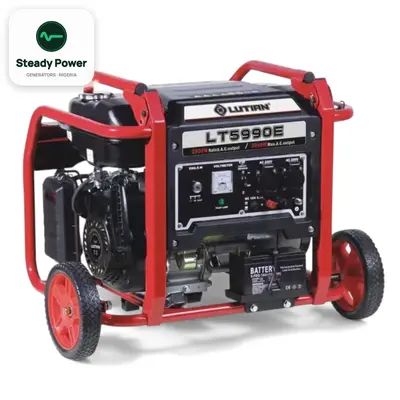 Lutian LT5990E 3.5kVA Petrol Generator (Key Start)