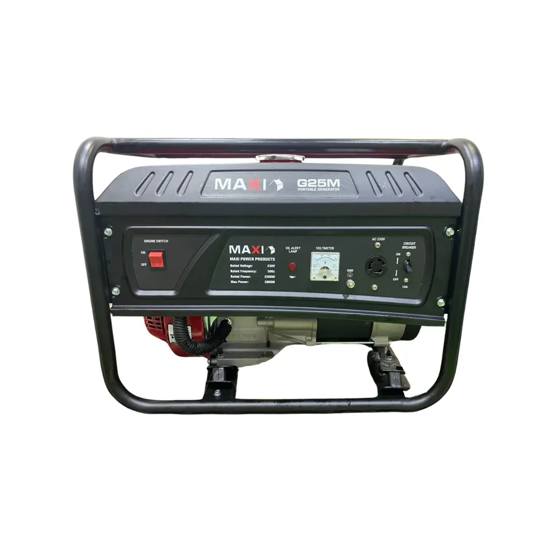 Maxi 25GM 3.1kVA Petrol Generator (Manual Start)