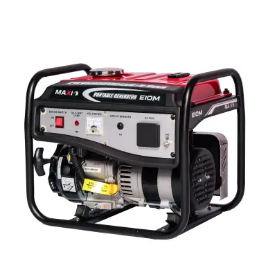 Maxi E10M 1.25kVA Petrol Generator (Manual Start)