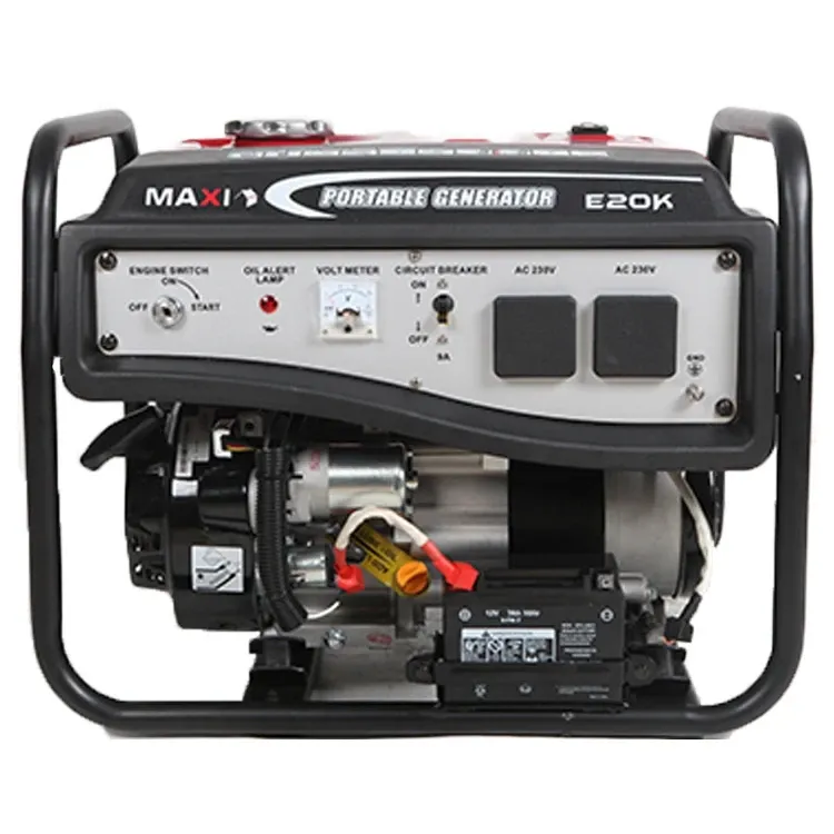 Maxi E20K 2.5kVA Petrol Generator (Manual Start)