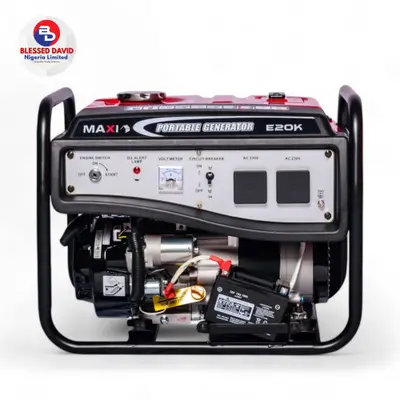 Maxi E20KWH 2.5kVA Petrol Generator (Key Start)