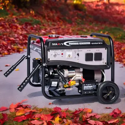 Maxi E25KWH 3.1kVA Petrol Generator (Key Start)