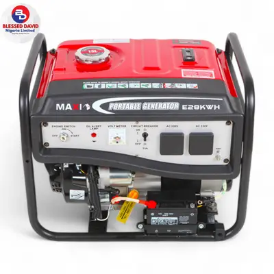 Maxi E28KWH 3.5kVA Petrol Generator (Key Start)