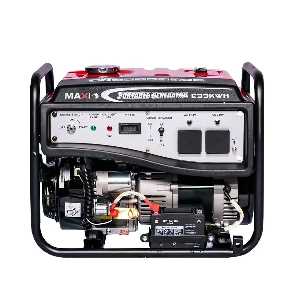 Maxi E33KWH 4.1kVA Petrol Generator (Key Start)