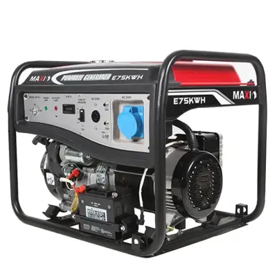 Maxi E75KWH 9.3kVA Petrol Generator (Key Start)
