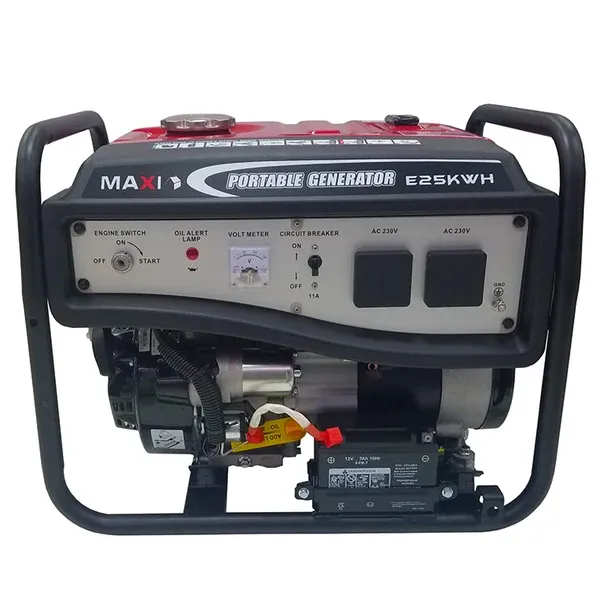 Maxi EK25 3.1kVA Petrol Generator (Key Start)
