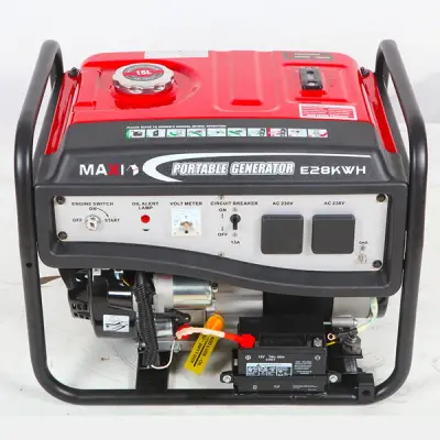 Maxi EK28 3.5kVA Petrol Generator (Key Start)