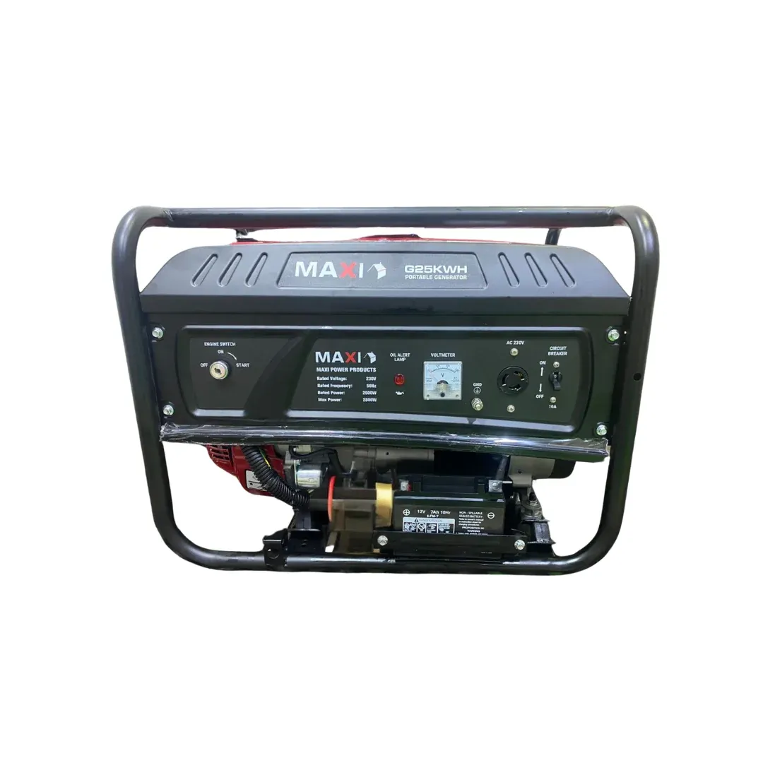 Maxi G25KWH 3.1kVA Petrol Generator (Key Start)