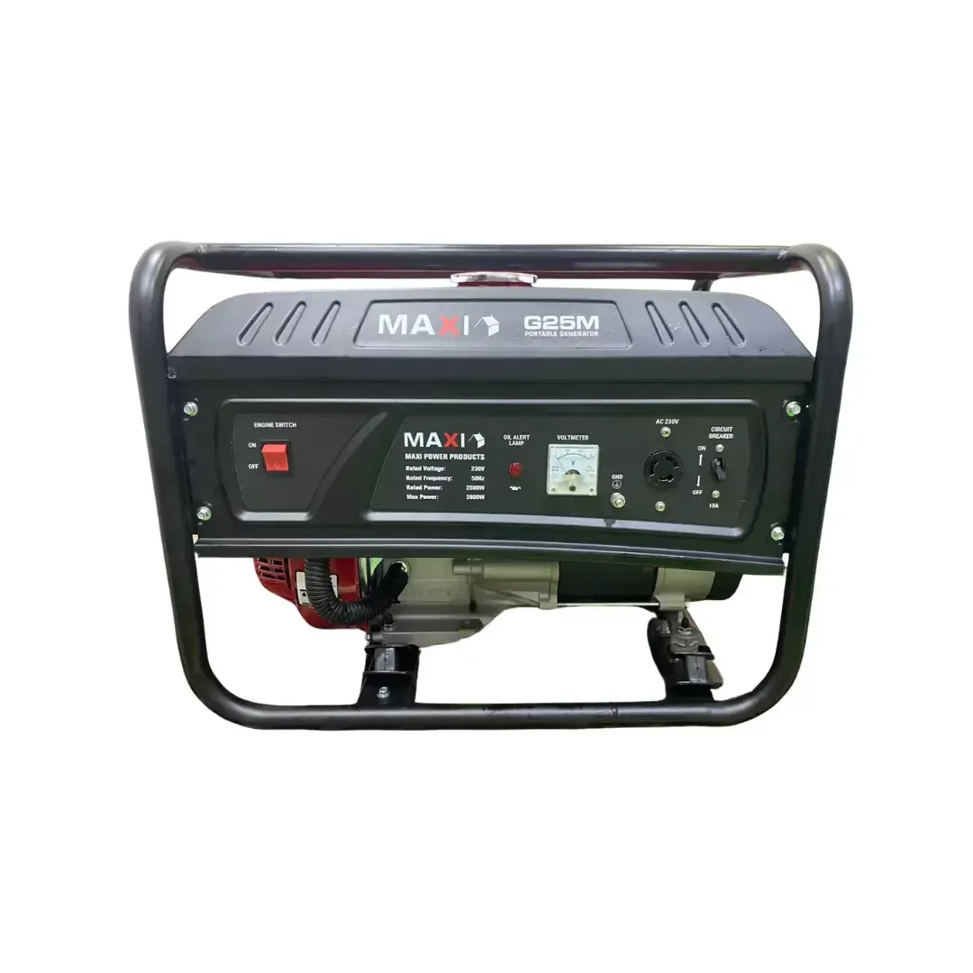 Maxi G25M 3.1kVA Petrol Generator (Manual Start)
