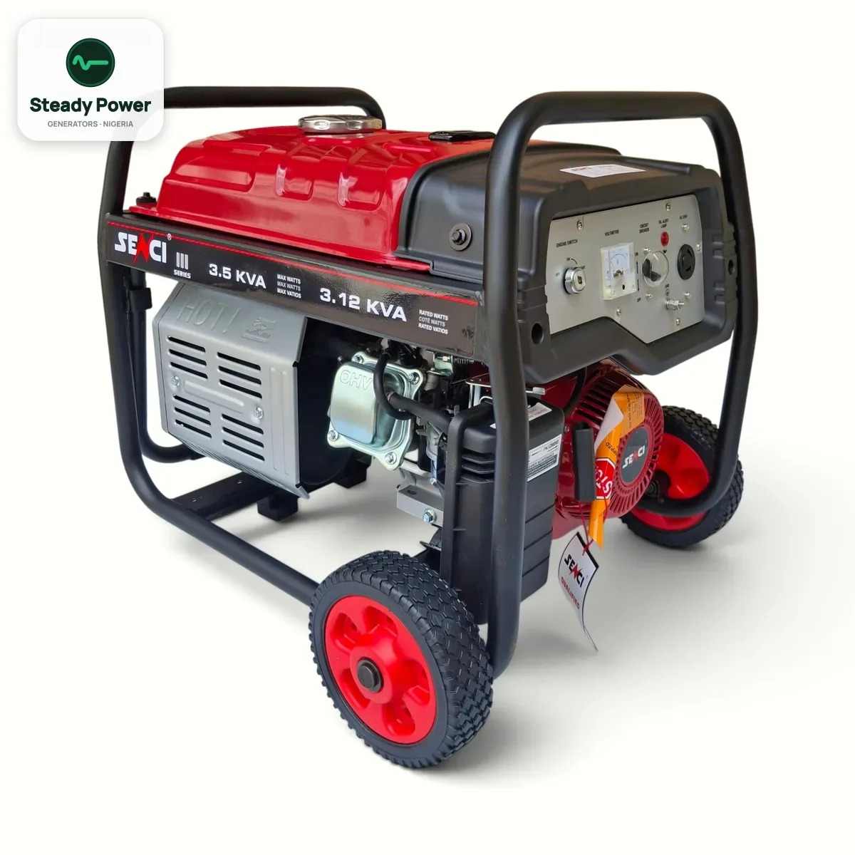 Senci SC5000E 3.12kVA Petrol Generator (Key Start)