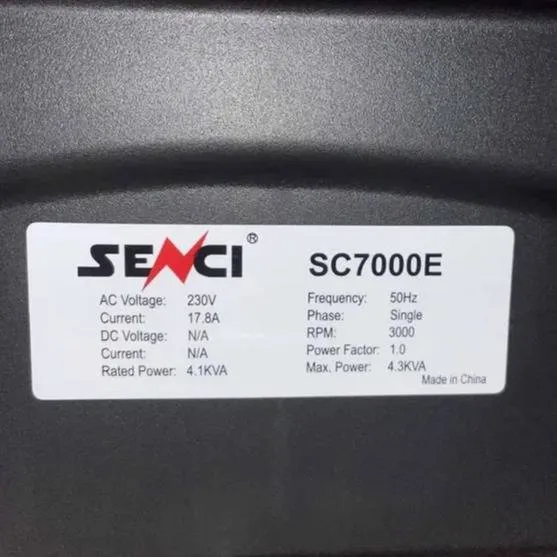 Senci SC7000E 4.1kVA Petrol Generator (Key Start)
