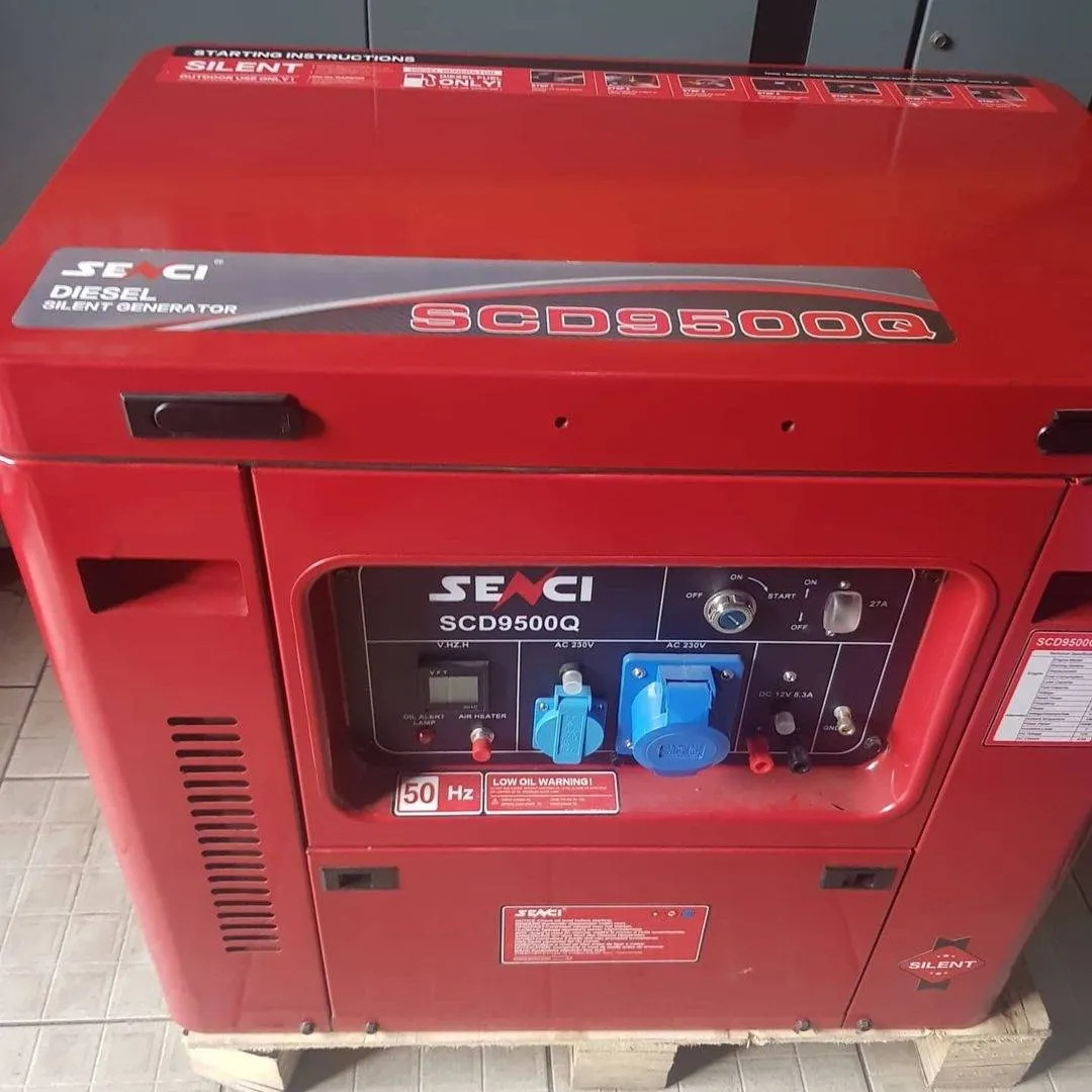 Senci SCD9500Q 7.5kVA Diesel Soundproof Generator