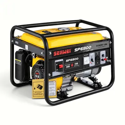 Senwei SP6800 2.5kVA Petrol Generator (Manual Start)
