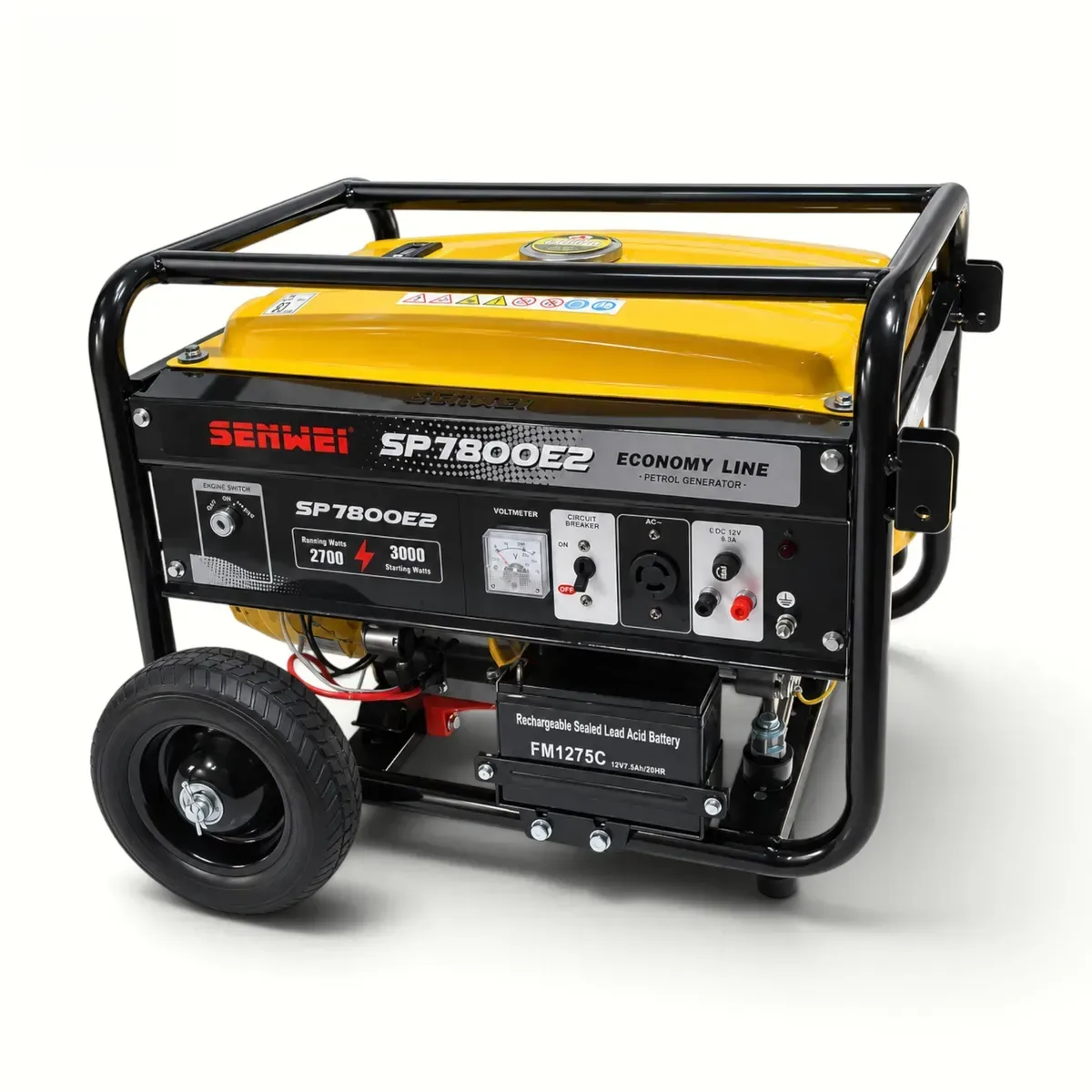 Senwei SP7800E2 3.3kVA Petrol Generator (Key Start)