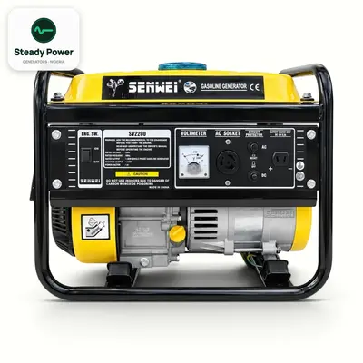 Senwei SV2200 1.2kVA Petrol Generator (Manual Start)