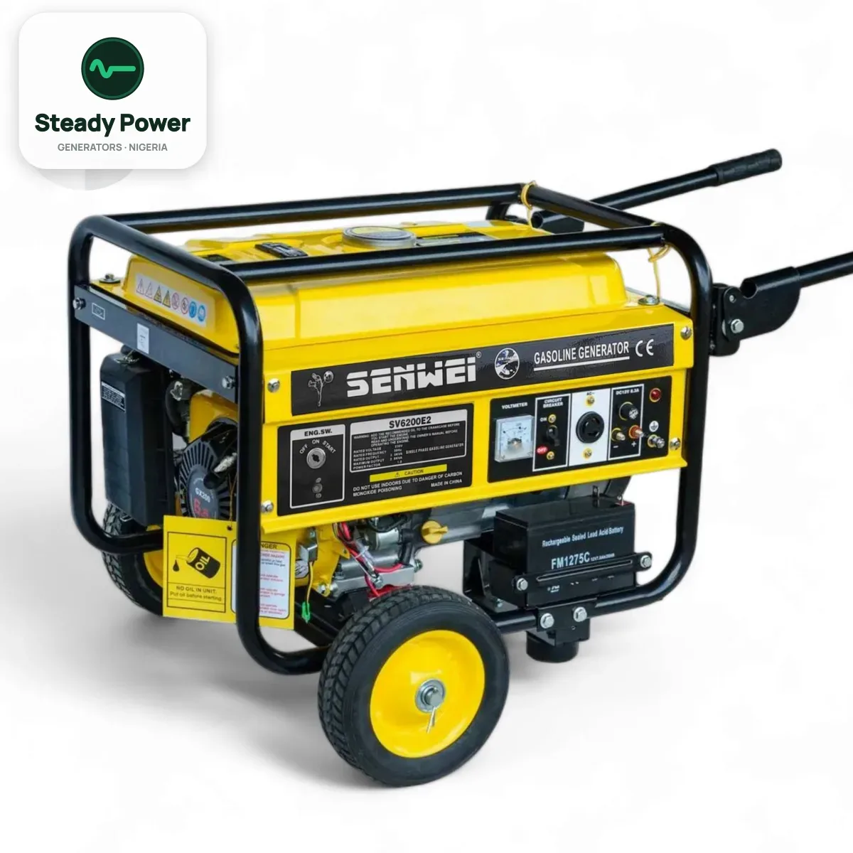 Senwei SV6200E2 3.2kVA Petrol Generator (Remote Start)