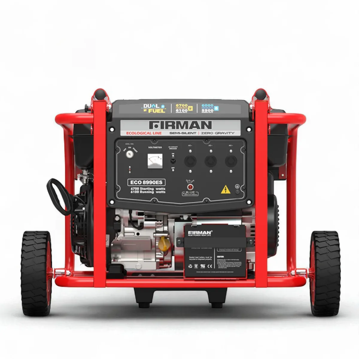 Sumec Firman ECO8990ES 6kVA Dual Fuel Generator (Key Start)