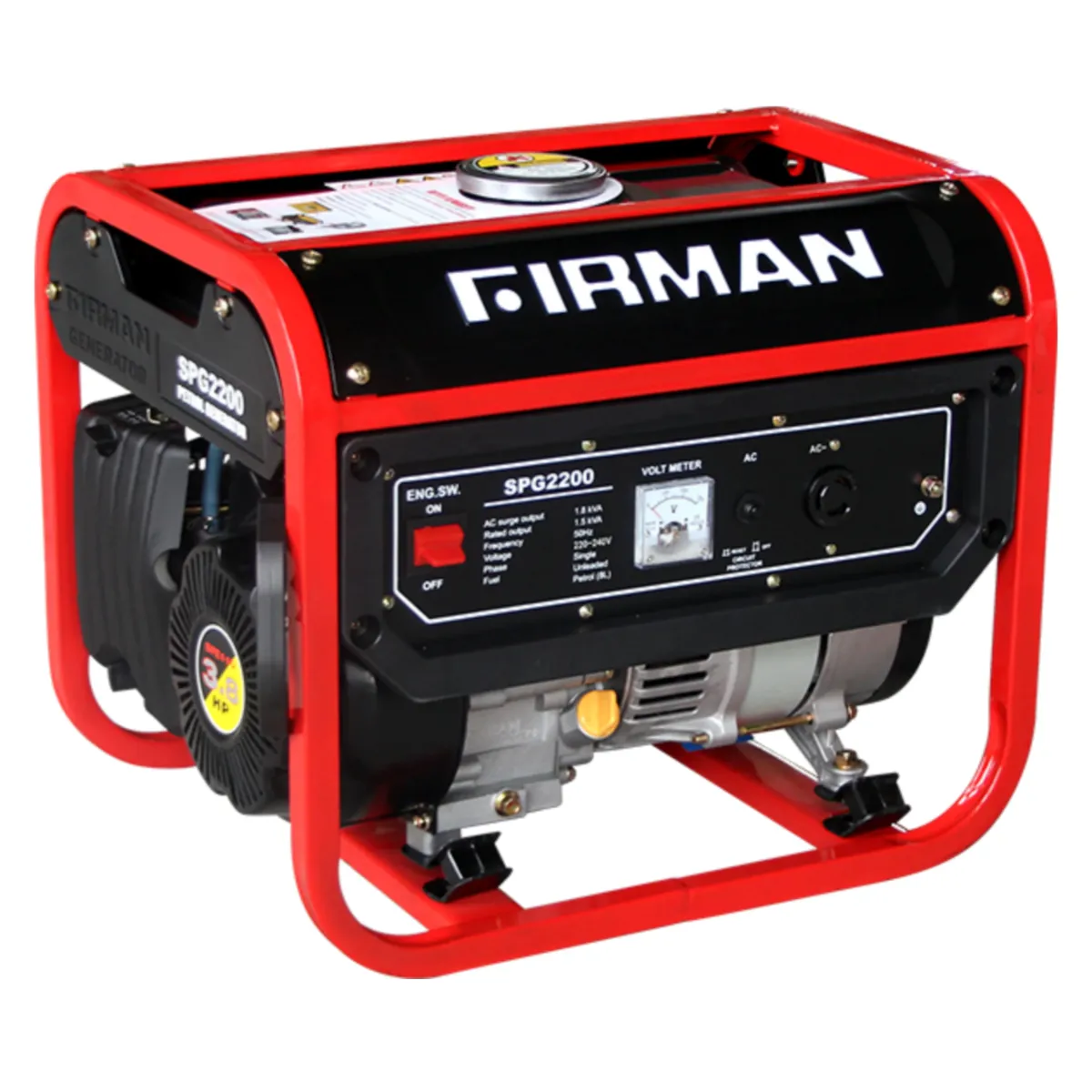 Sumec Firman SPG2200 1kVA Petrol Generator (Manual Start)