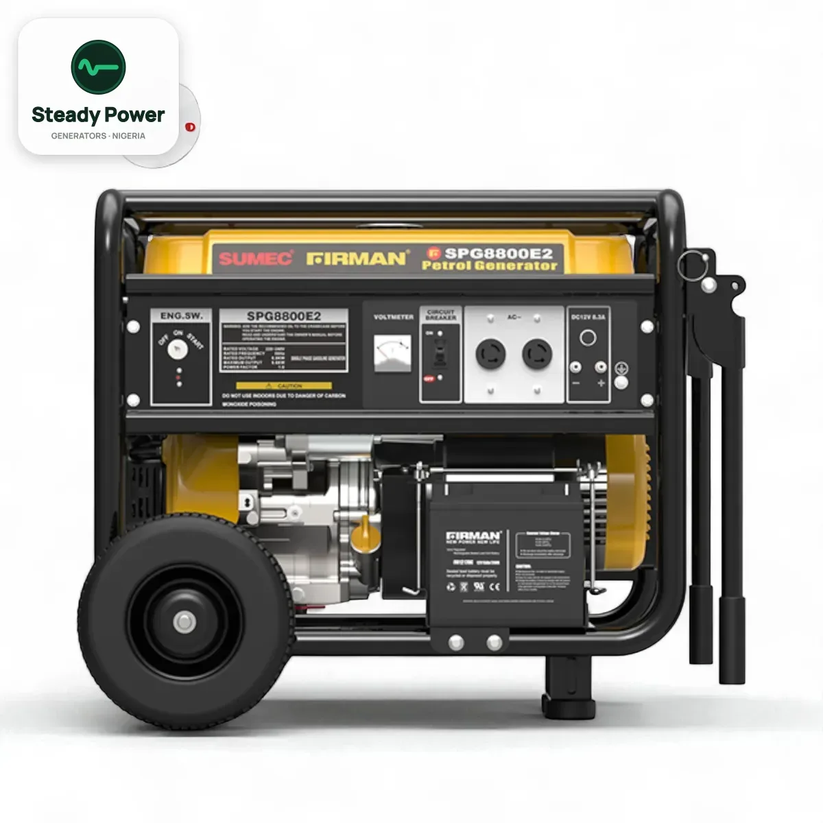 Sumec Firman SPG8800E2 6kVA Petrol Generator (Remote Start)