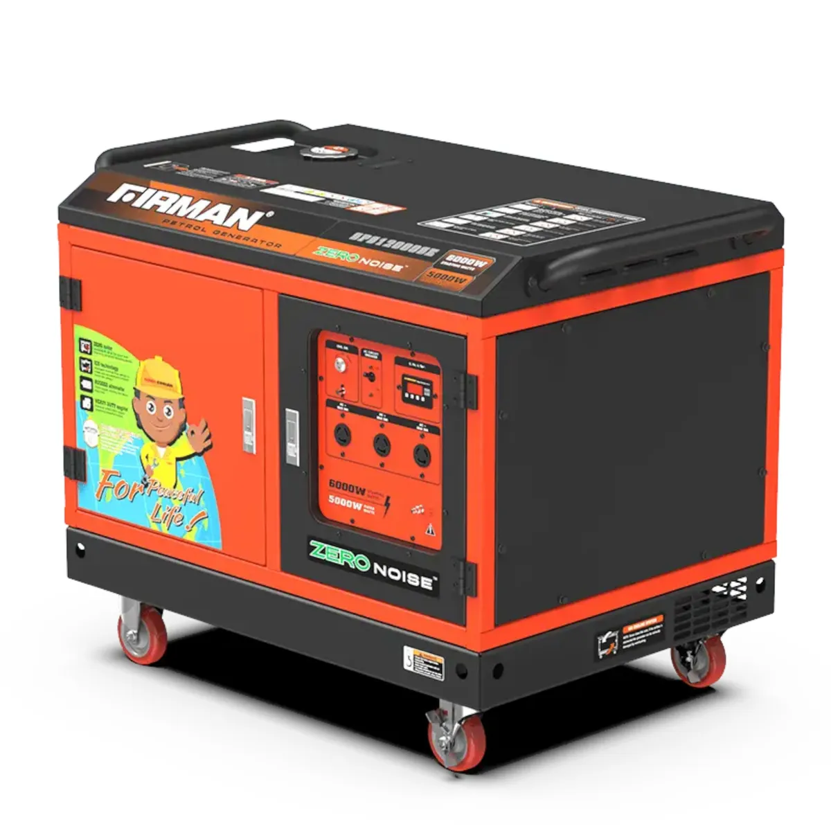 Sumec Firman SPS12000SE 5kVA Petrol Soundproof Generator (Remote Start)