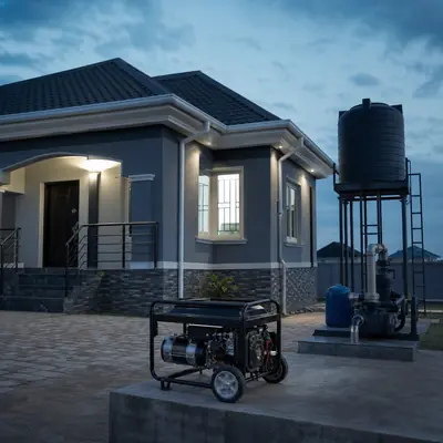 6–10 kVA generator