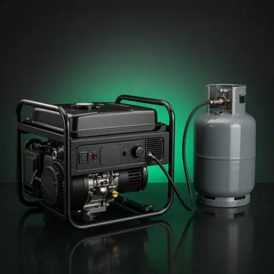 Gas & dual fuel generator